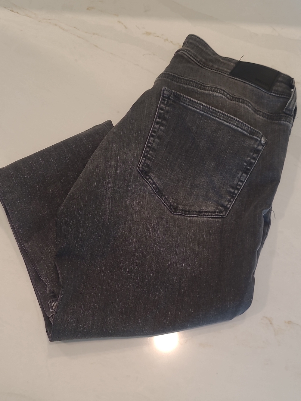Mavi Ladues 28 Dark Gray Slim Fit Jeans